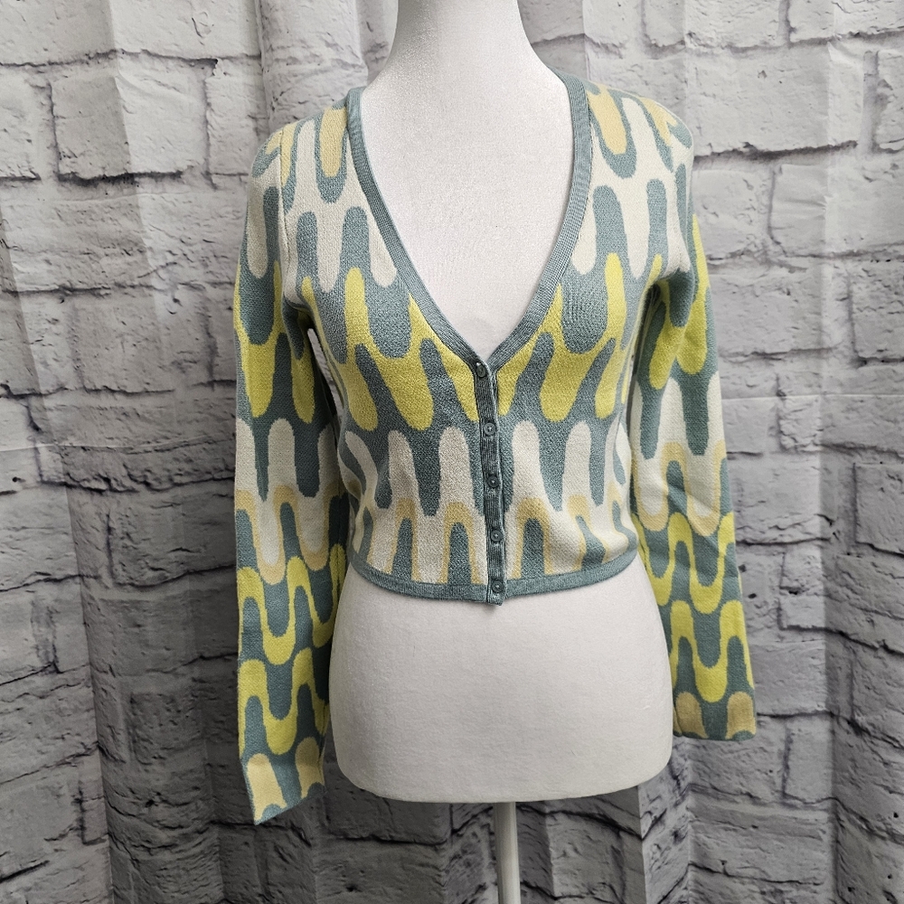 Kendall + Kylie Fast Lane Long Sleeve Cardigan Super Soft Size S